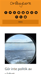 Mobile Screenshot of ordbajsarn.se